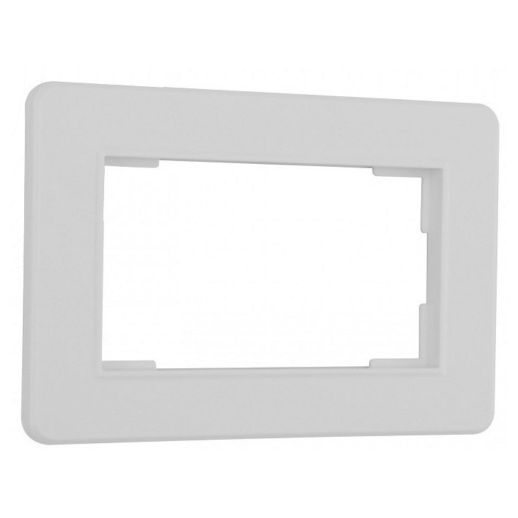 Рамка для двойной розетки arte milano am-502.16 502.16-double.white